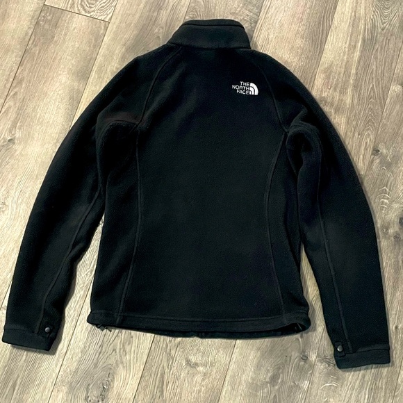 The North Face Fleece Jacket with Full Front Zipper.  Black XS. - Picture 3 of 7